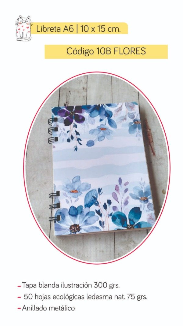Producto - Libreta 10B Acuarela
