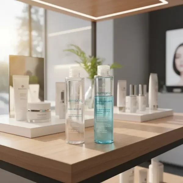 Producto - Set Limpieza Facial Desmaquillante Bifásico + Agua Micelar