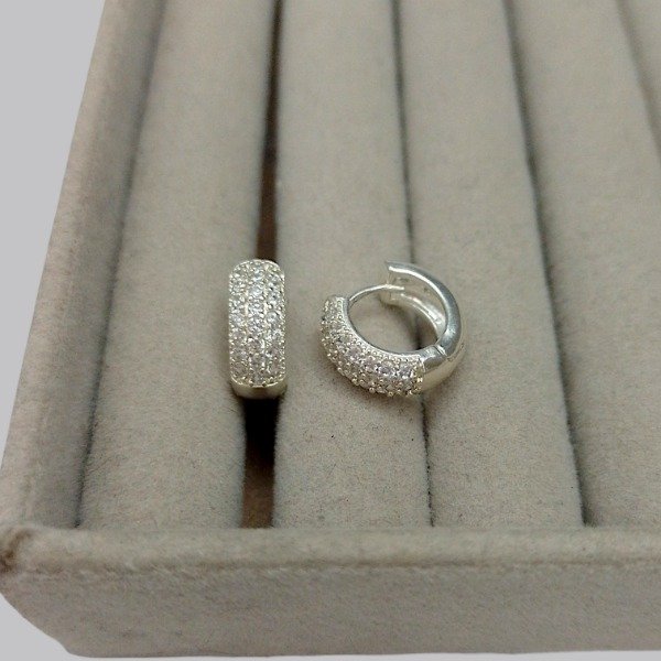 Producto - Argollas Xia 1cm PL 300180 - 1