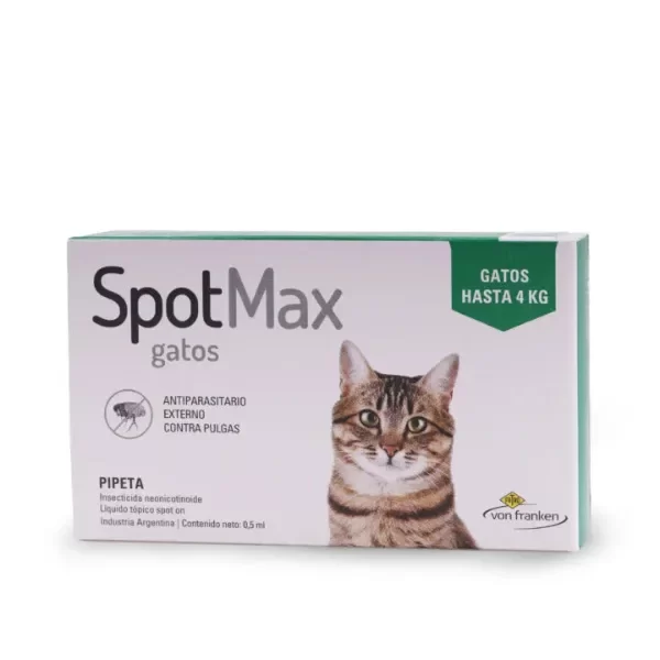 Producto - Pipeta SPOTMAX gatos hasta 4kg