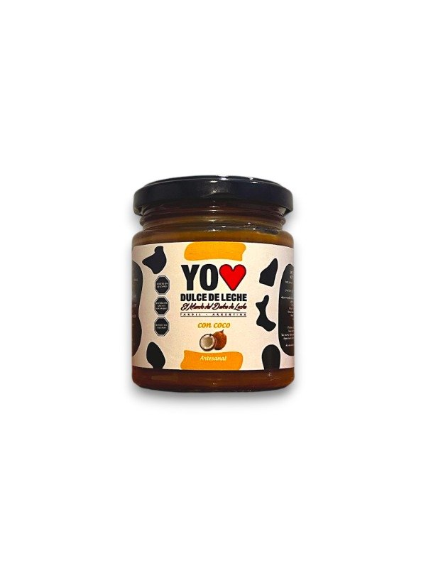 Producto - Dulce De Leche Artesanal Con Coco de Tandil Gourmet x250gr