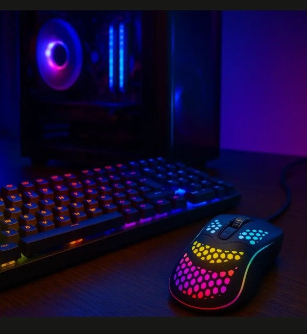 Producto - Mouse Lambotech X6 Led RGB Optico