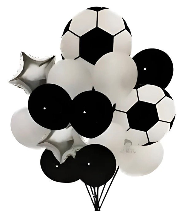 Producto - Set de 16 globos Futbol
