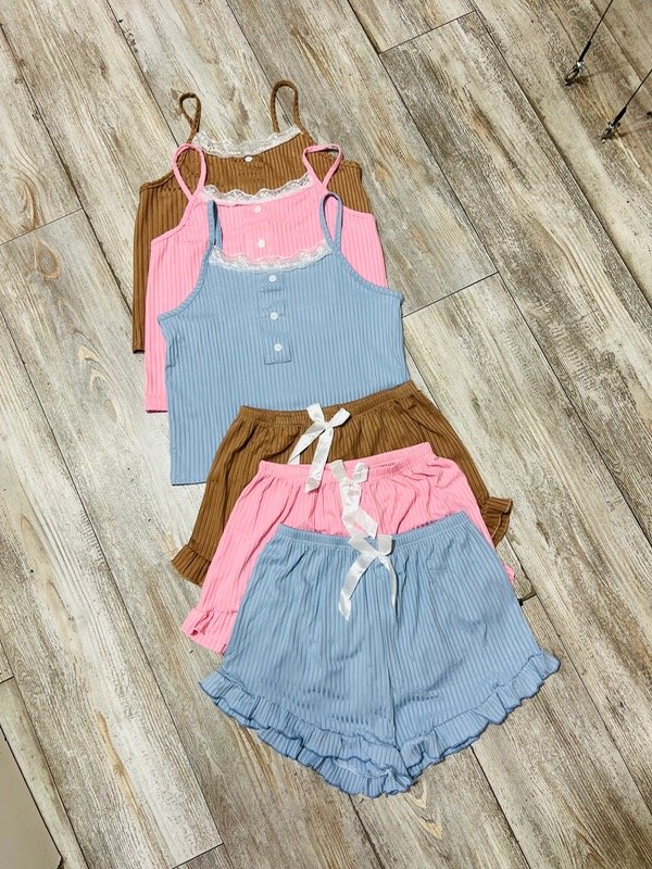 Producto - PIJAMA MORLEY CELESTE XL/XXL