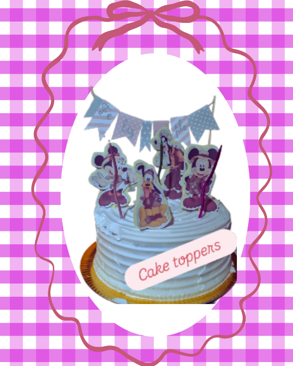 Producto - Cake topper Figuritas