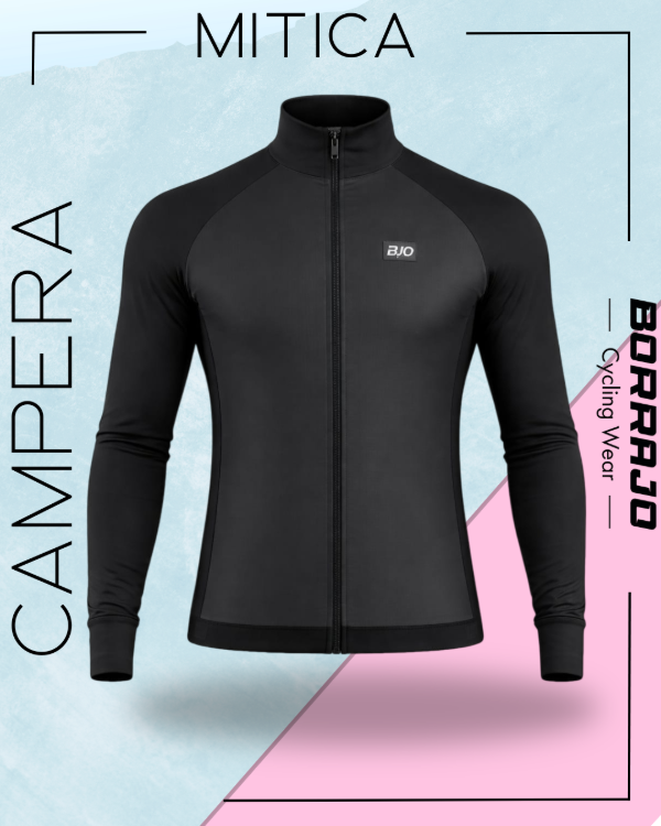 Producto - CAMPERA BORRAJO MITICA NEGRA
