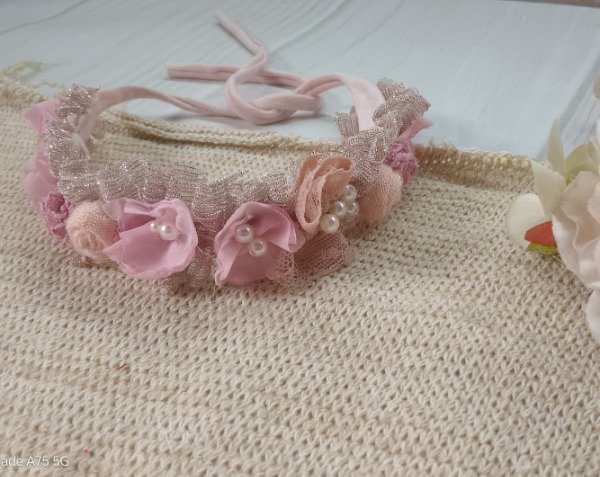 Producto - Tocado floral Rosa