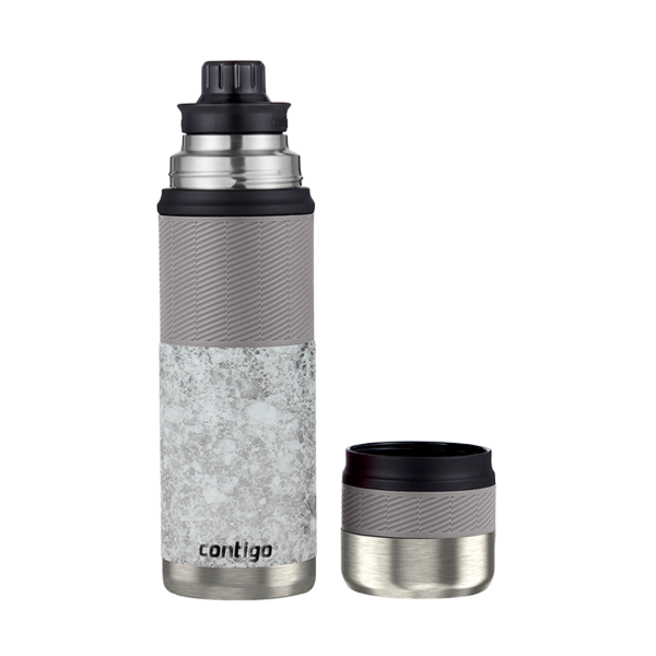 Producto - CONTIGO TERMO THERMALOCK 740ML GRIS Y BLANCO