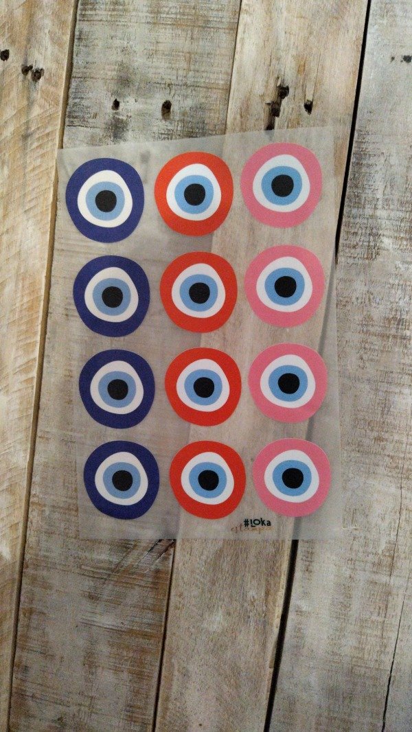 Producto - Termotransferibles 20x29cm Ojo Turco #2