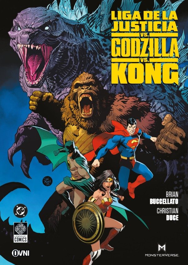 Producto - LIGA DE LA JUSTICIA VS GODZILLA VS KONG