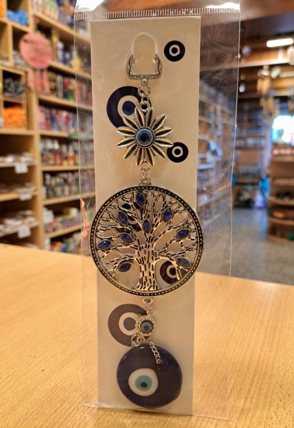 Producto - Colgante de Metal Arbol de la Vida 22 cm x 7 cm