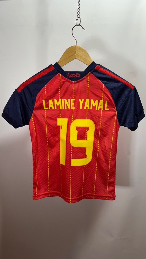 Producto - Lamine Yamal España Oficial Mundial 2026 Titular Niños