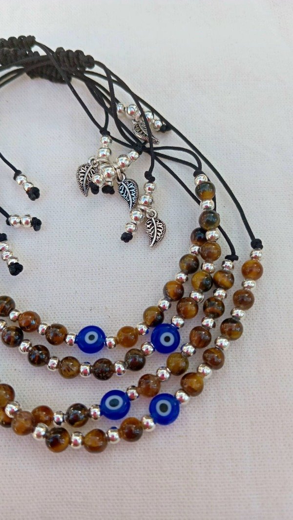 Producto - Tobipulsera Ojo de Tigre - Nazar