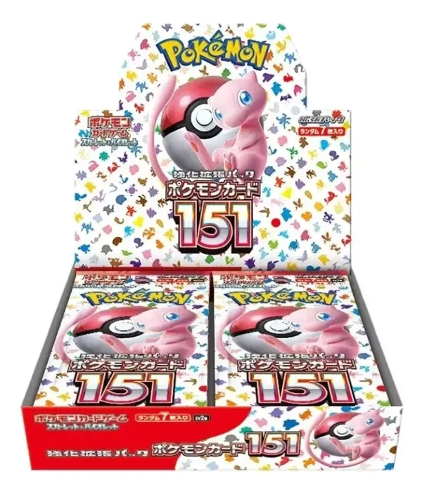 Producto - Scarlet And Violet 151 Booster Box Japanese