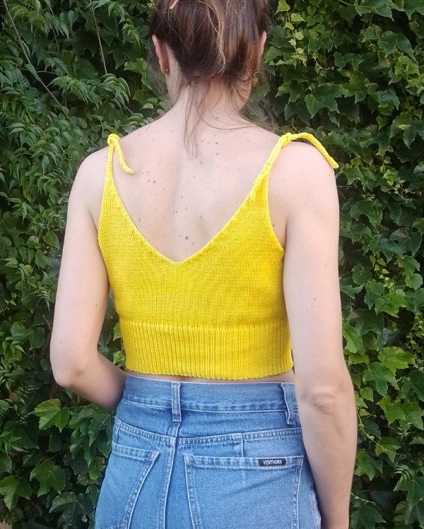 Producto - Top Amarillo (Talle S)