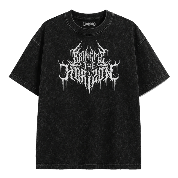 Producto - REMERA BRING ME THE HORIZON - METALCORE - OVERSIZE - WASHED - 0