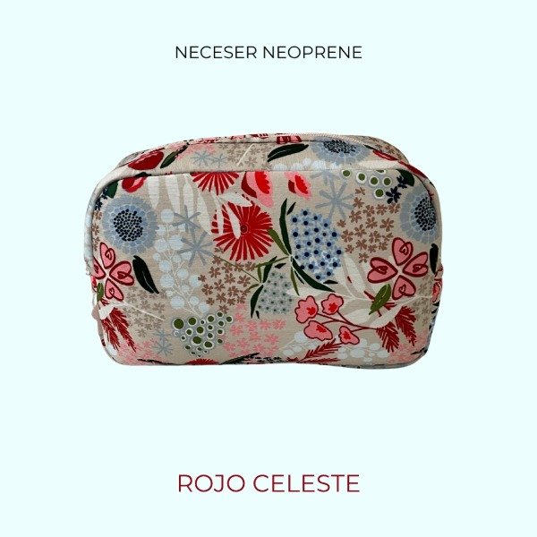 Producto - Neceser Rojo Celeste