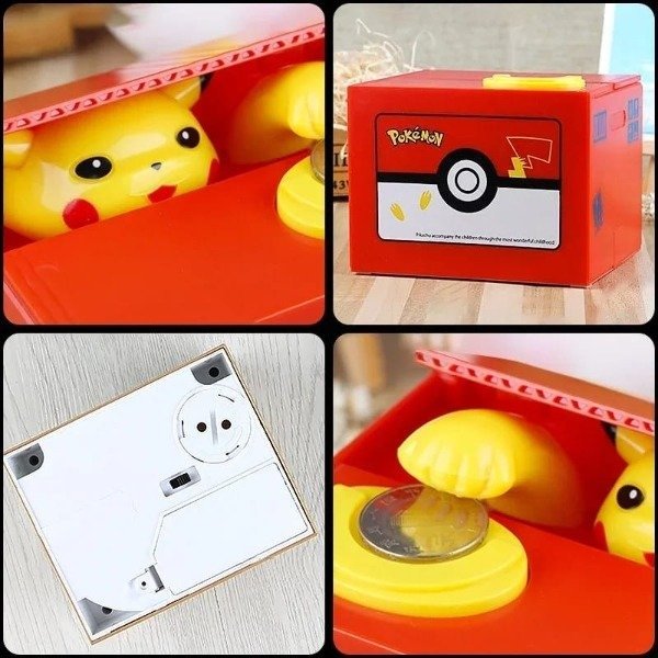 Producto - Alcancia con musica Pikachu -Pokemon