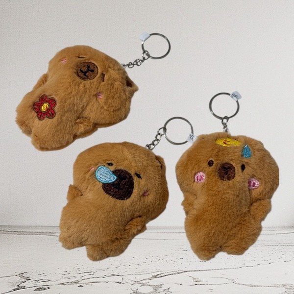 Producto - Llaveritos de peluche Capibara