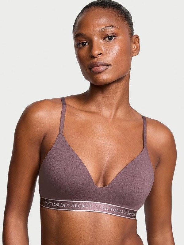 Producto - Corpiño Taza Soft Sin Aro 34C Logo Victorias Secret