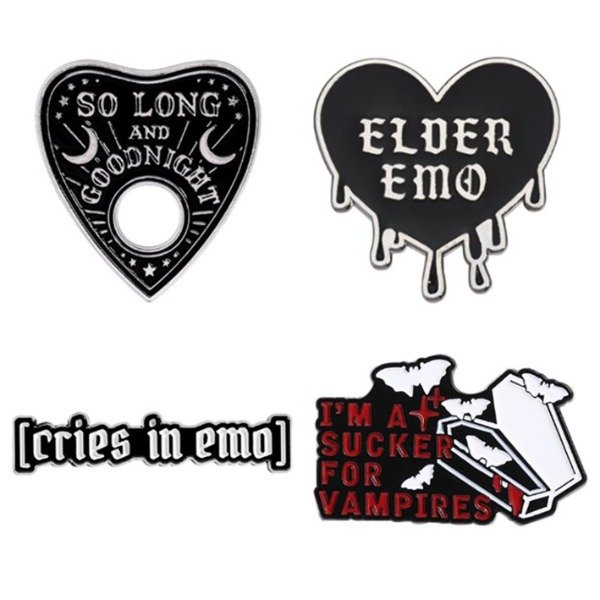 Producto - Pines Emo in a Gerard Way