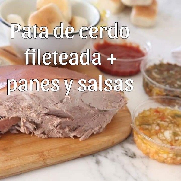 Producto - 5 personas 30 panes y 2 salsas, en recipiente listo para calentar