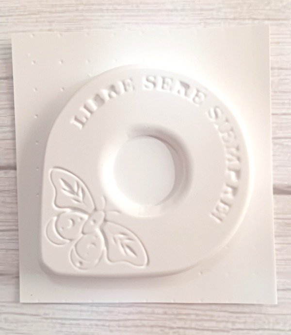 Producto - Molde porta velas oval mariposa