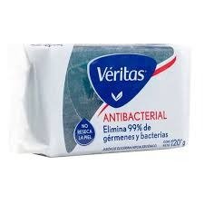 Producto - JABON GLICERINA VERITAS ANTIBACTERIA AZUL X 120GRS
