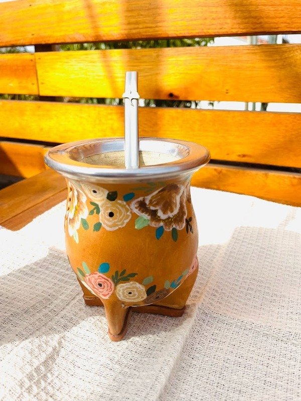 Producto - Mate de cuero otoño