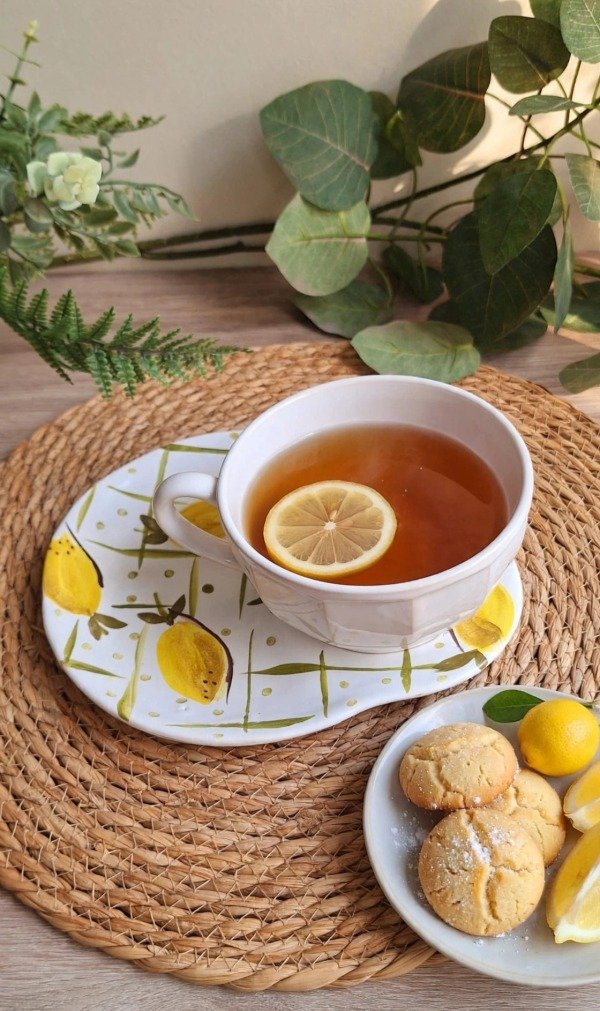 Producto - Plato galletro con tazón línea La Dolce Vita - 1