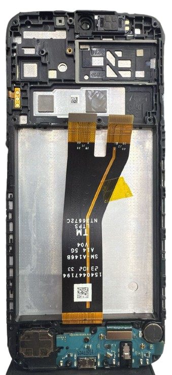 Producto - A14 5G con marco original + botones + parlantes + placa de carga ( usado)