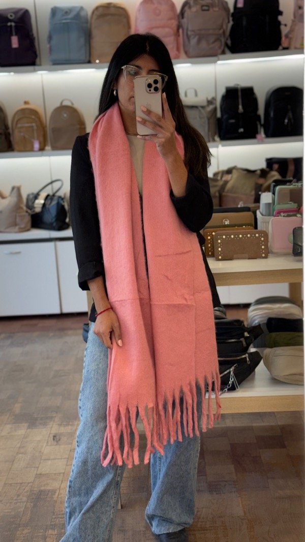 Producto - Bufandón Nube - Rosa - 0