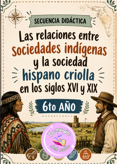 Producto - Secuencia didáctica "Las relaciones entre las sociedades" 6to año