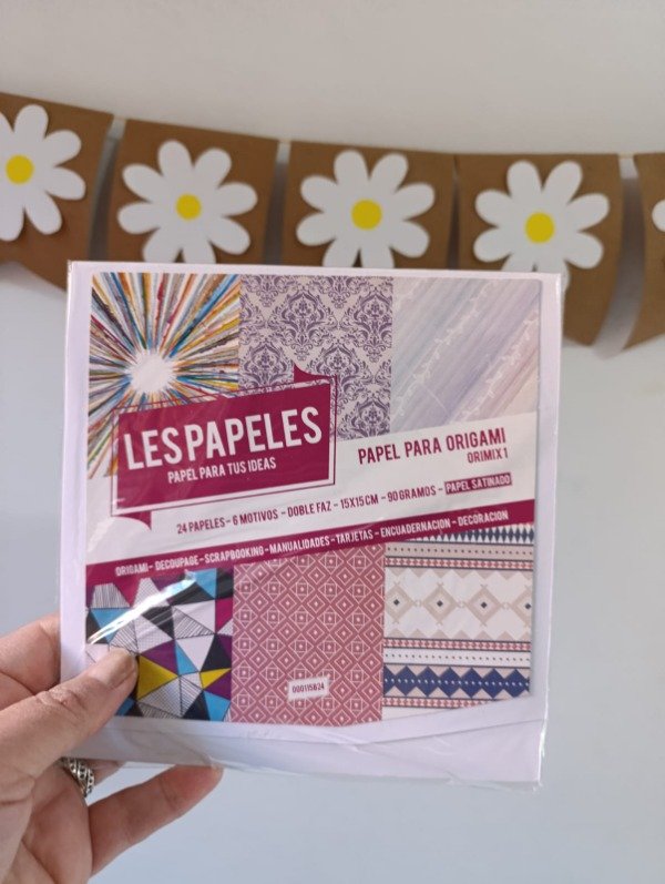 Producto - BLOCK PAPEL ORIGAMI COLOR 1
