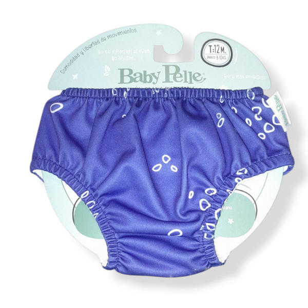 Producto - Pañal de agua burbujas azul