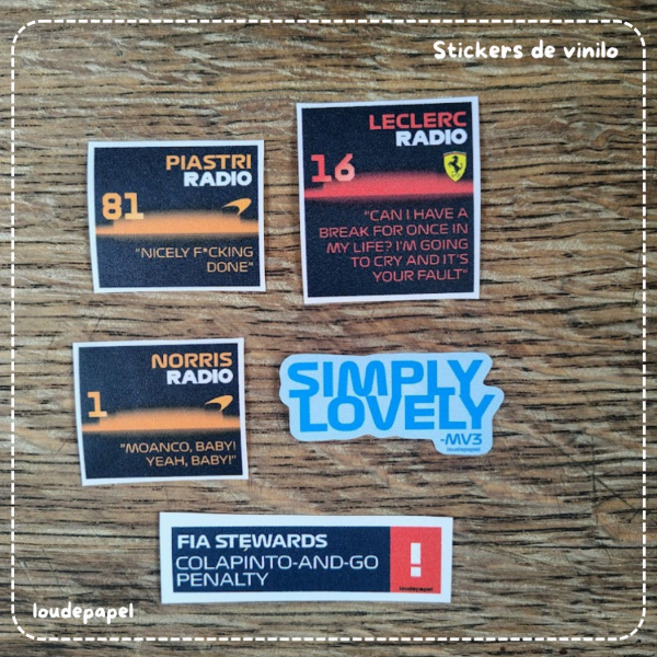 Producto - Radios y carteles - Stickers de Vinilo