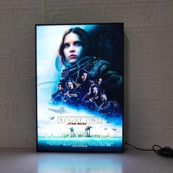 Producto - Cartel Cuadro Luminoso Poster personalizado