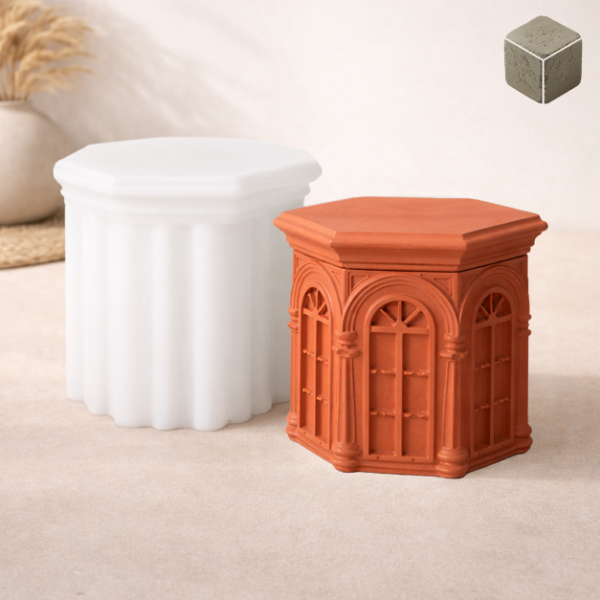 Producto - Alhajero Hexagonal con Tapa
