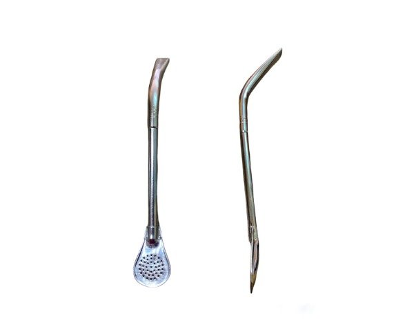 Producto - Bombilla Acero Pico de Loro Cucharita Larga