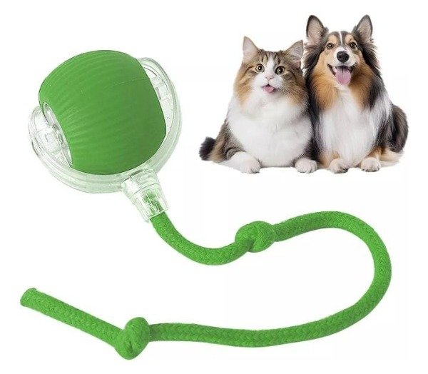 Producto - Pelota Interactiva Gato Recargable Movimiento Usb #01029