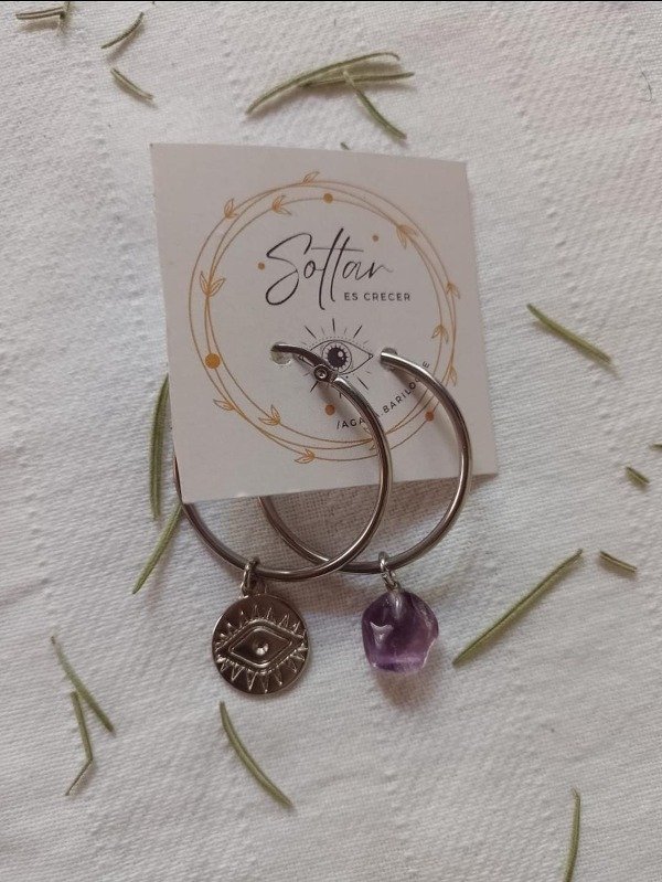Producto - Argollas con Cristal