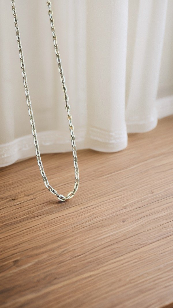 Producto - Cadena forcet de plata 40cm C222
