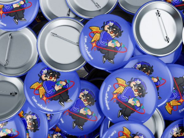 Producto - Pines Quackity y Roier