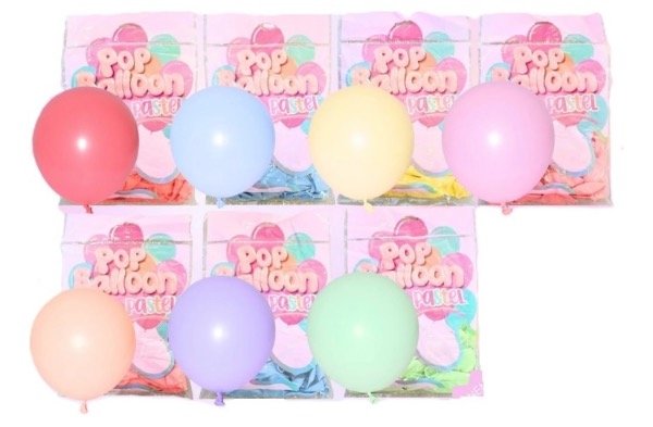 Producto - 50 globos pasteles-12 pulgadas