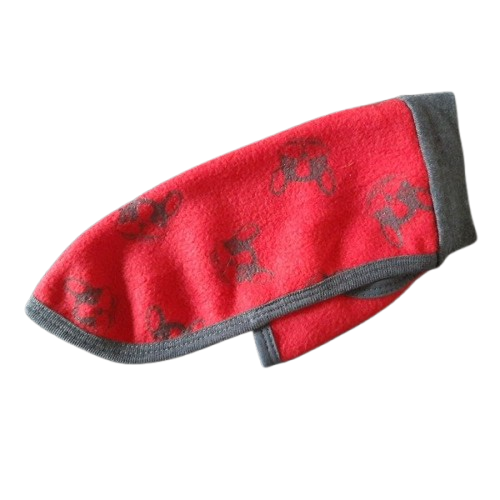 Producto - Abrigo de polar estampado. Talle 2