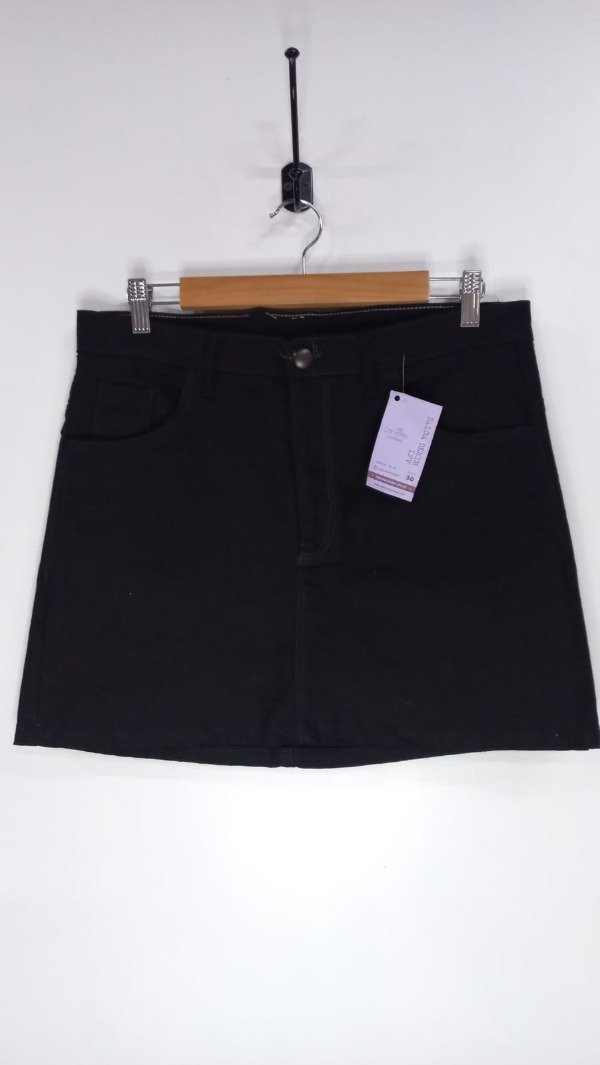 Producto - FALDA LFV JEAN NEGRA