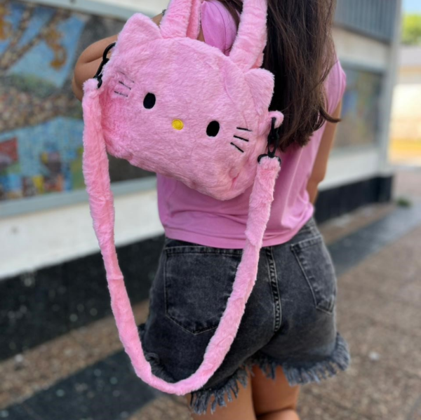 Producto - Cartera Peluche HELLO KITTY ROSA - 0