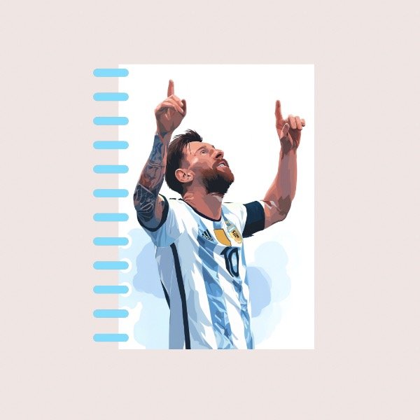 Producto - Cuaderno Messi 2