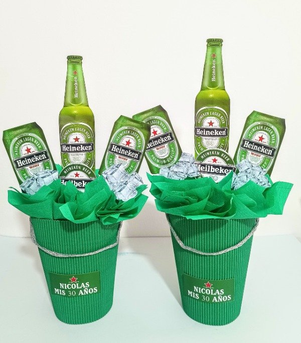Producto - Centro de mesa Heineken