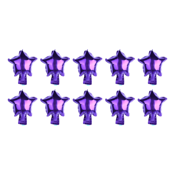 Producto - Globo mini estrella 5" color violeta x10un